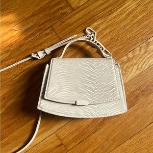 Zara mini croco-like textured purse